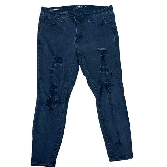 Torrid Lot of 2 Sky High Skinny and Black Plus Size Pants Jeans Size 14/1R - Picture 7 of 16